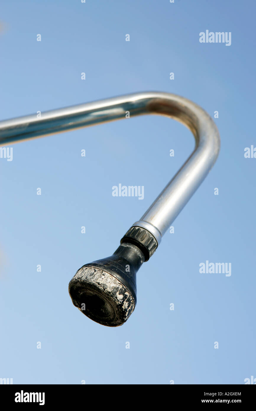 Outdoor Shower Head Stock Photo Alamy