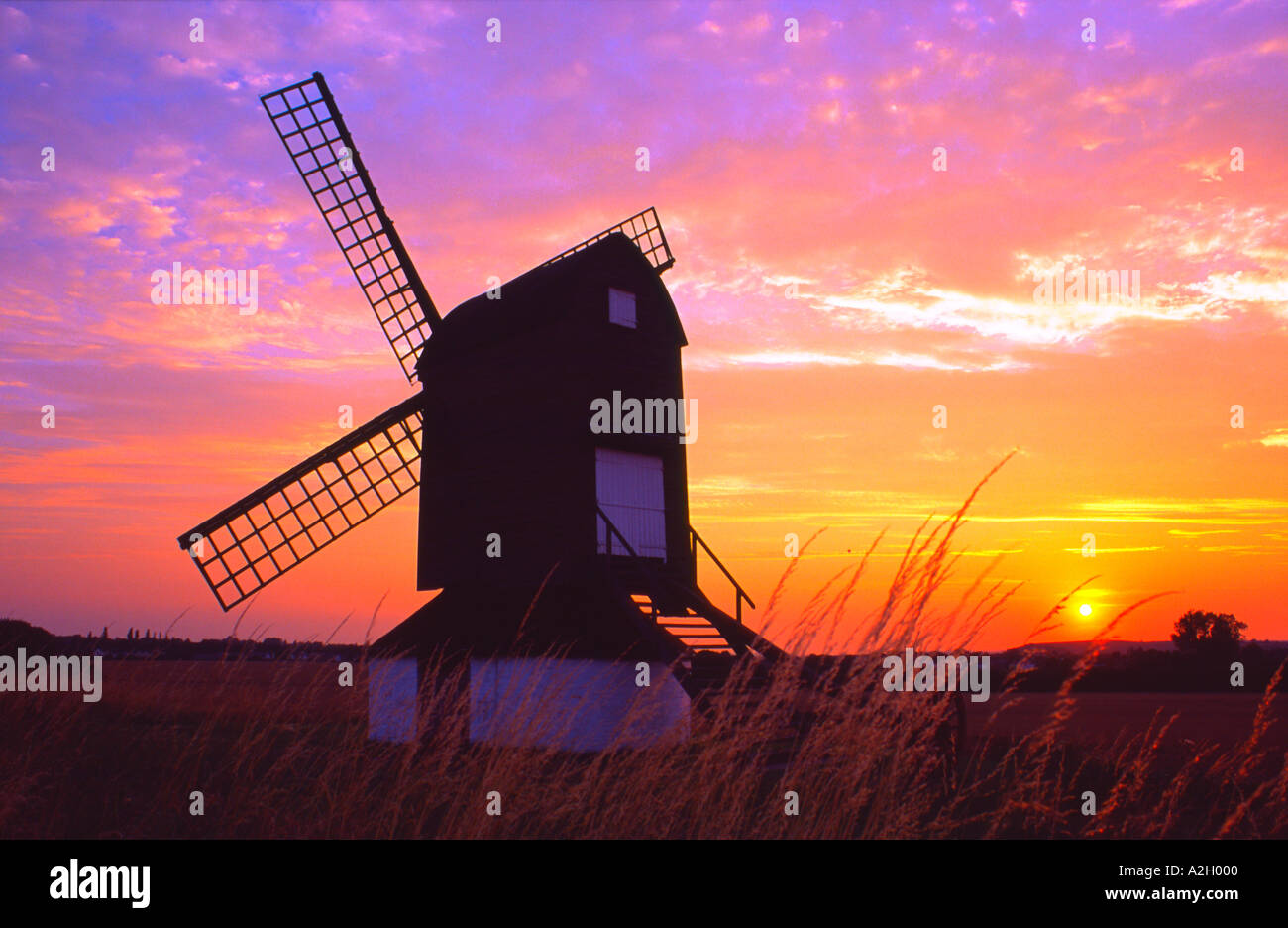 Pitstone Windmill - Buckinghamshire Stock Photo
