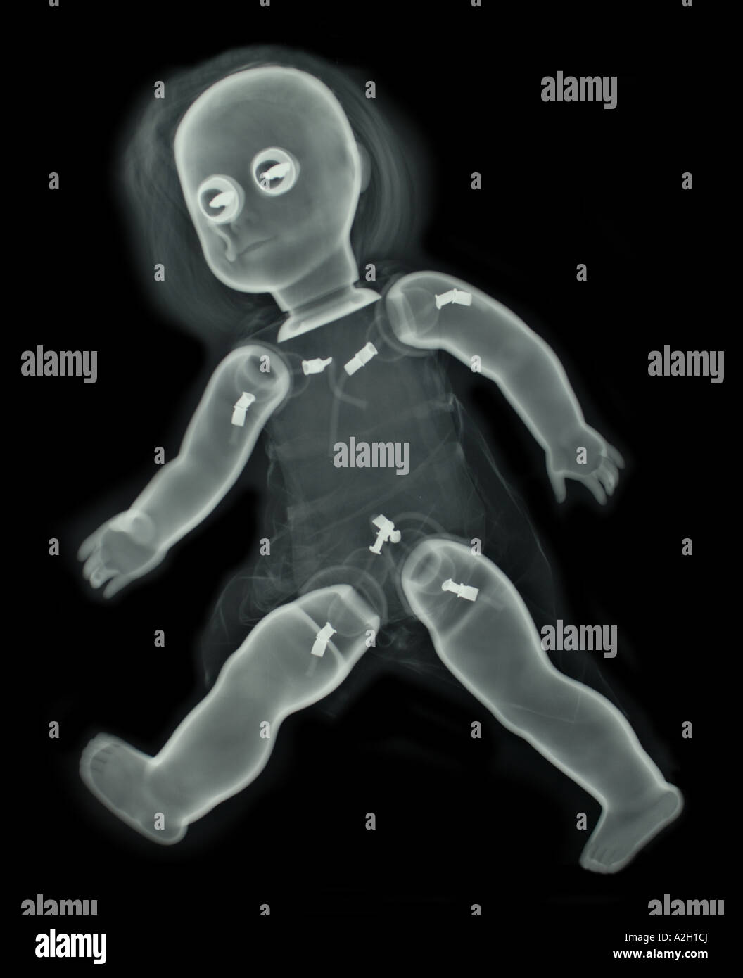xray of a doll Stock Photo Alamy