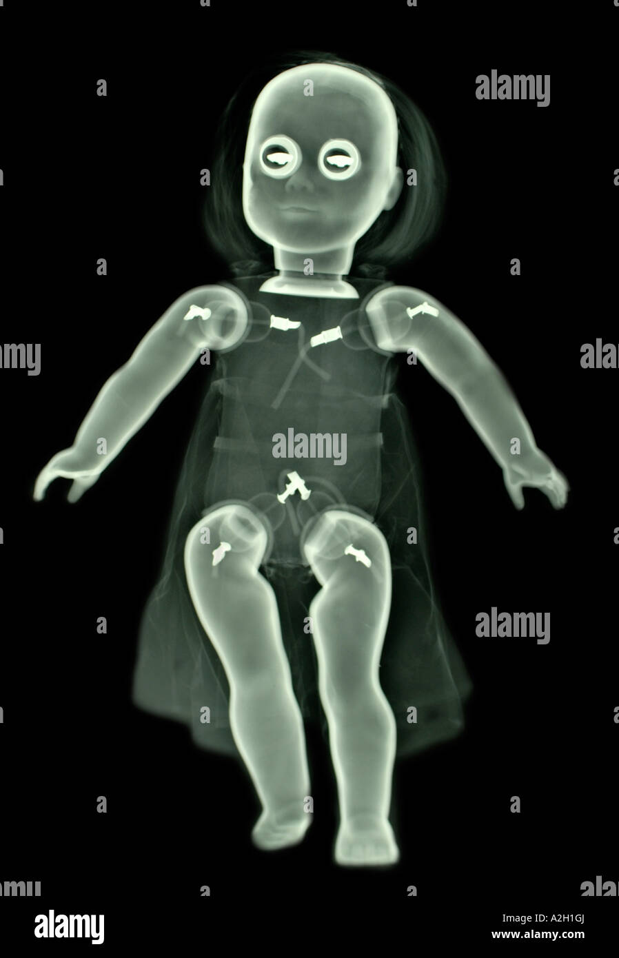 xray of a doll Stock Photo Alamy