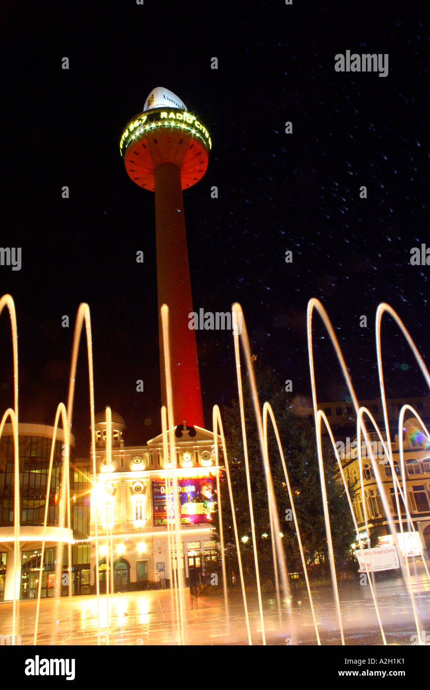 Liverpool Williamson Square Stock Photo Alamy