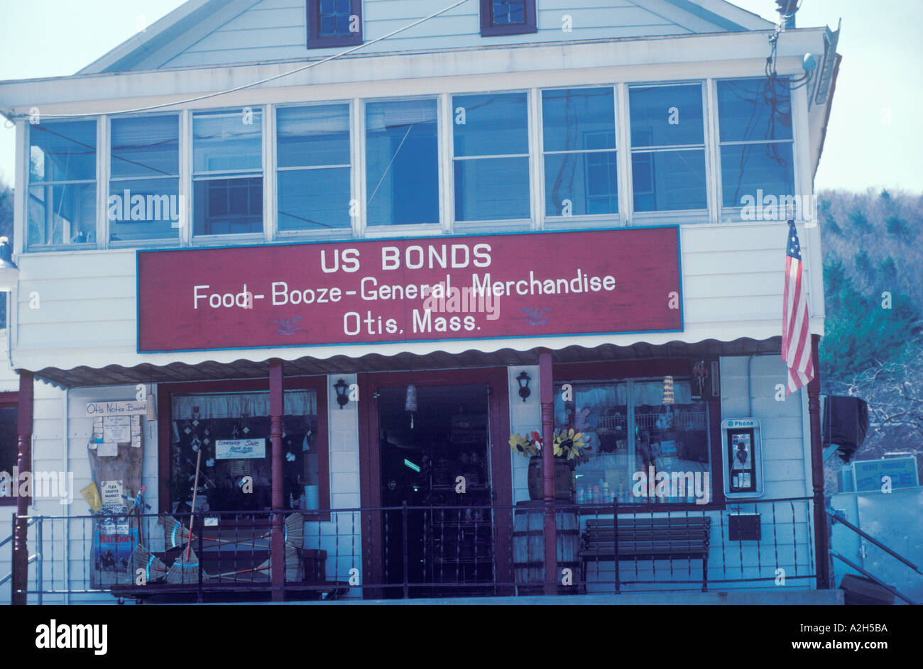 General store Otis Massachusetts 2002 Stock Photo Alamy