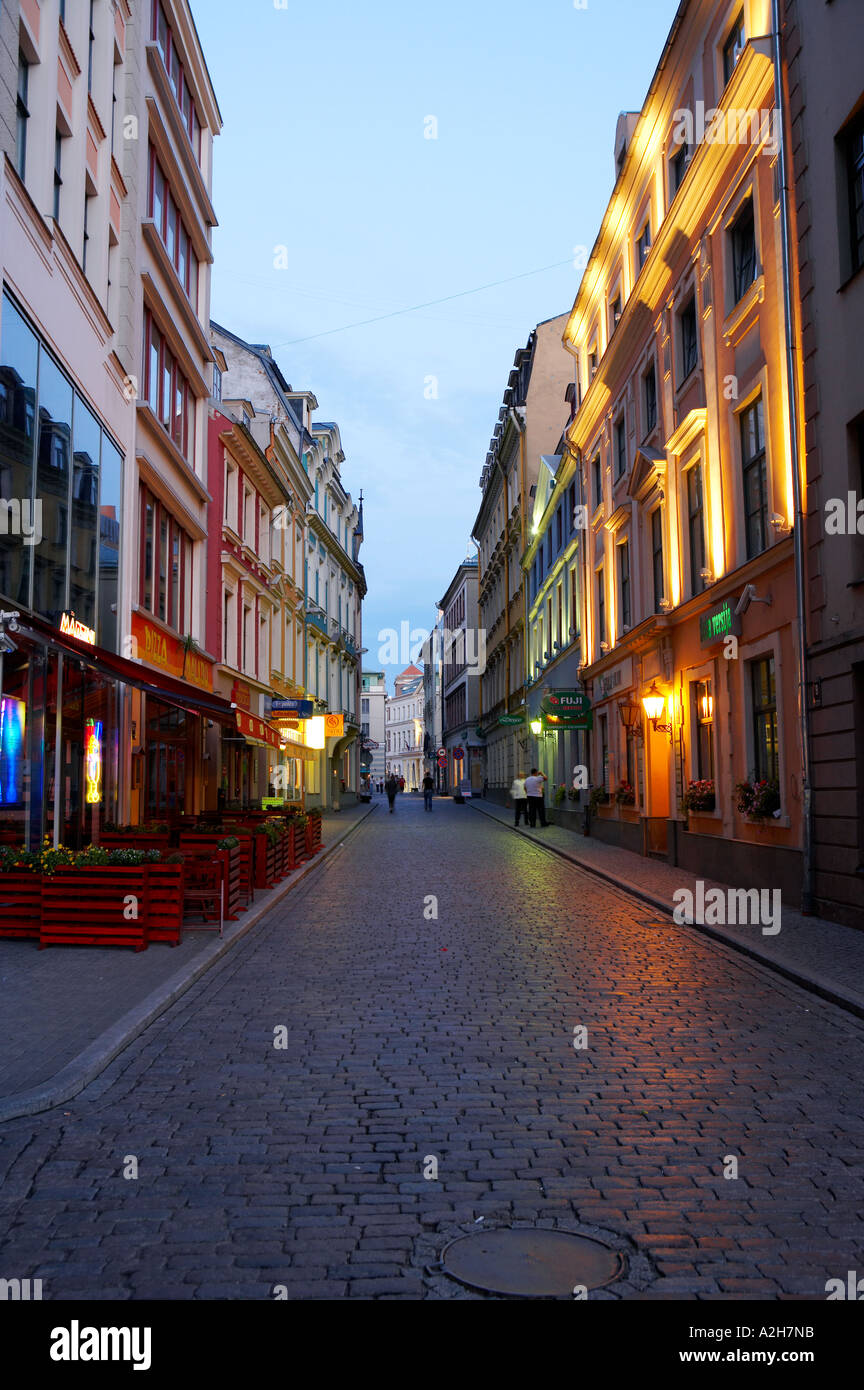 Old Town Riga Latvia Stock Photo - Alamy