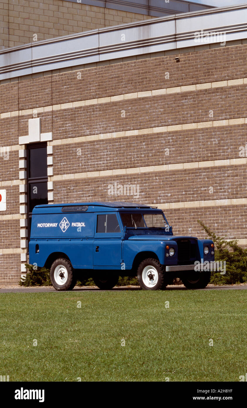 Land Rover of 1972.  RAC Stock Photo