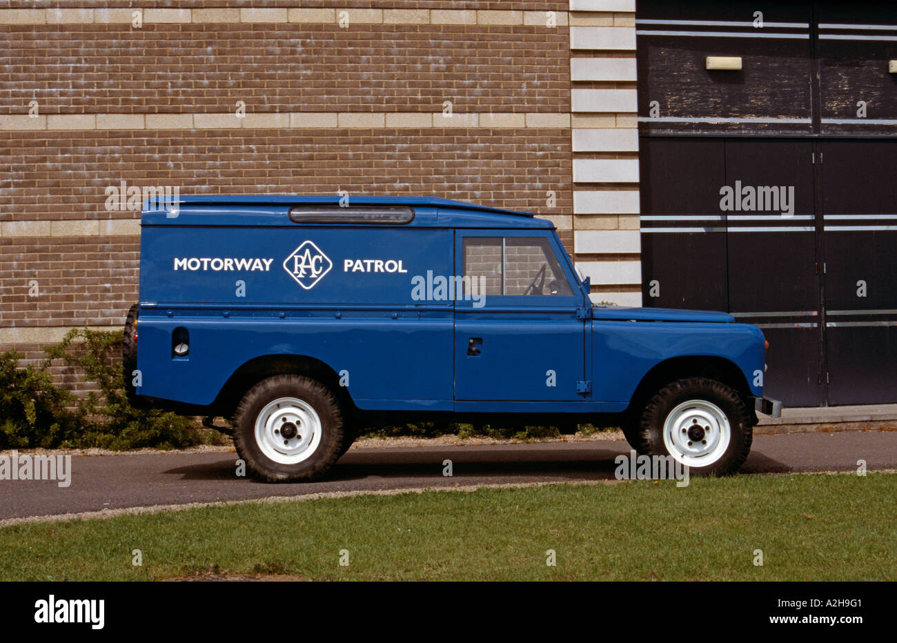Land Rover of 1972.  RAC Stock Photo