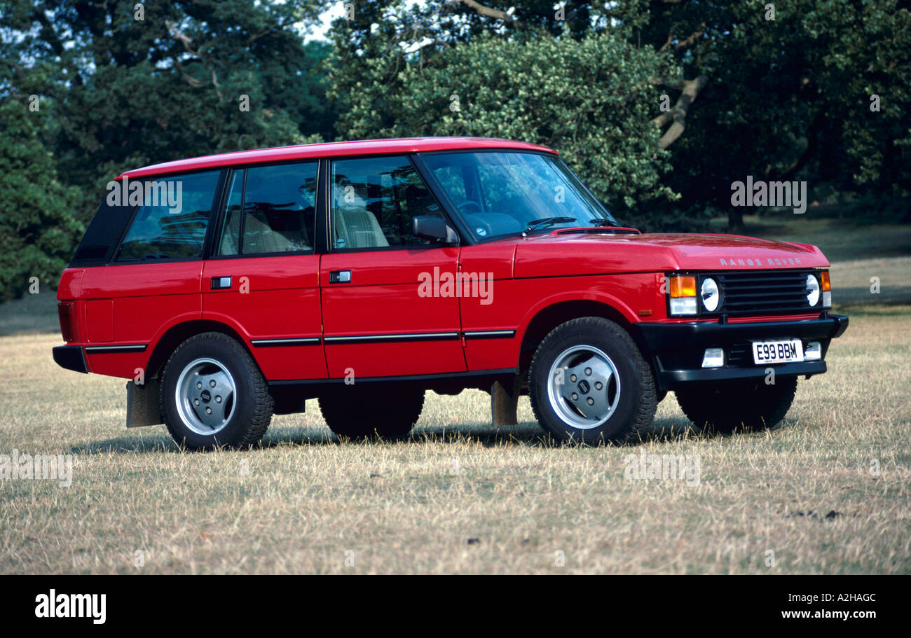 Land Rover Range Rover. Model years 1981 to 1996 Stock Photo - Alamy