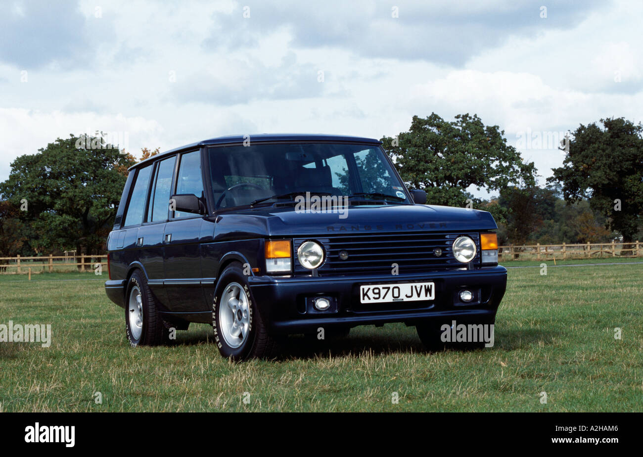 Land Rover Range Rover. Model years 1981 to 1996 Stock Photo Alamy