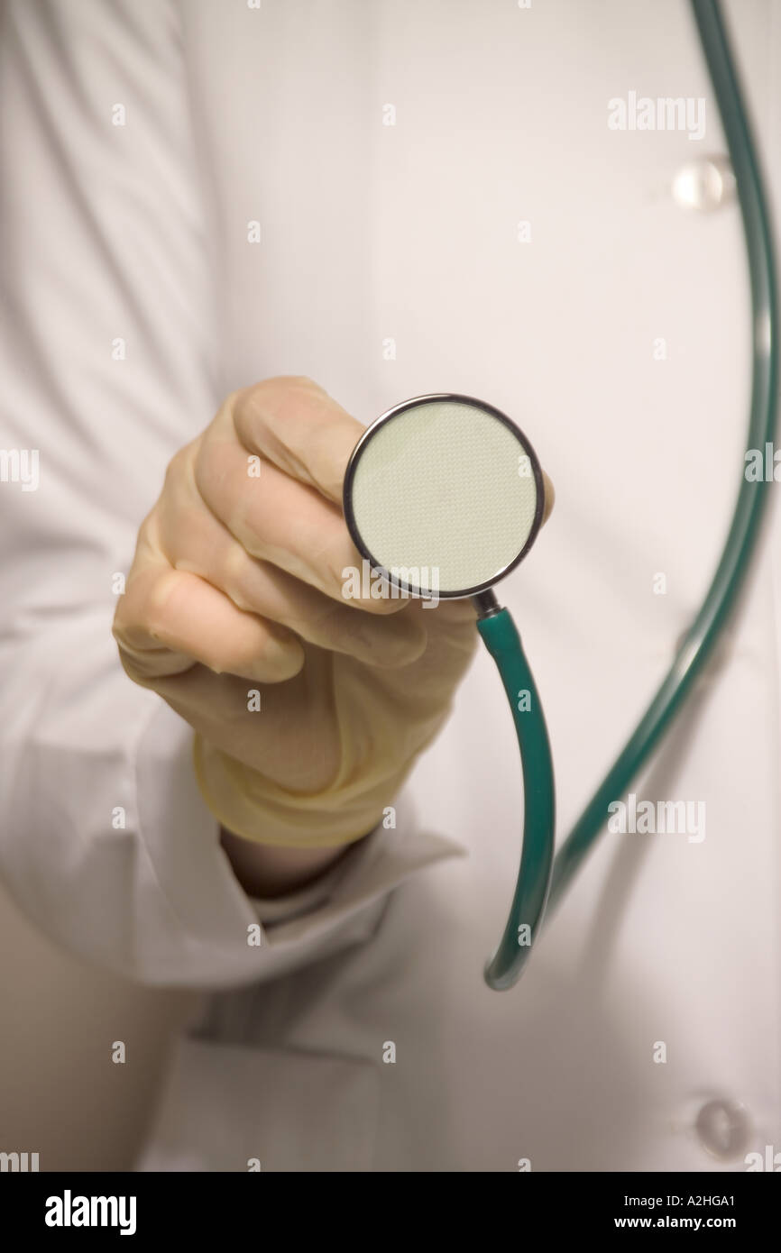 Put on stethoscope hi-res stock photography and images - Alamy