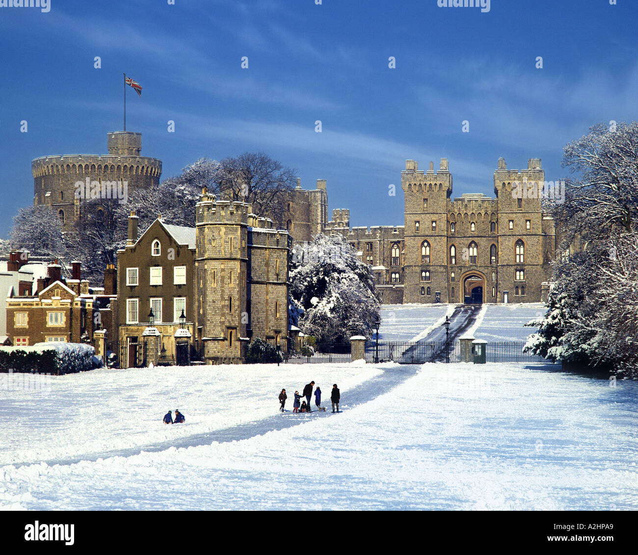 GB - ROYAL BERKSHIRE: Windsor Castle Stock Photo