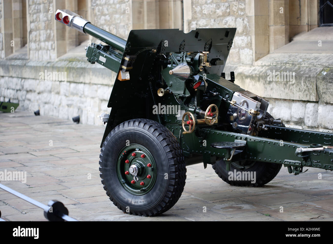 Artillery at The Tower of London London England United Kingdom Stock Photo