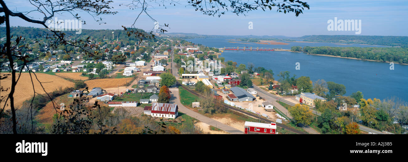 Eagle Point Park Dubuque Iowa Stock Photo - Alamy