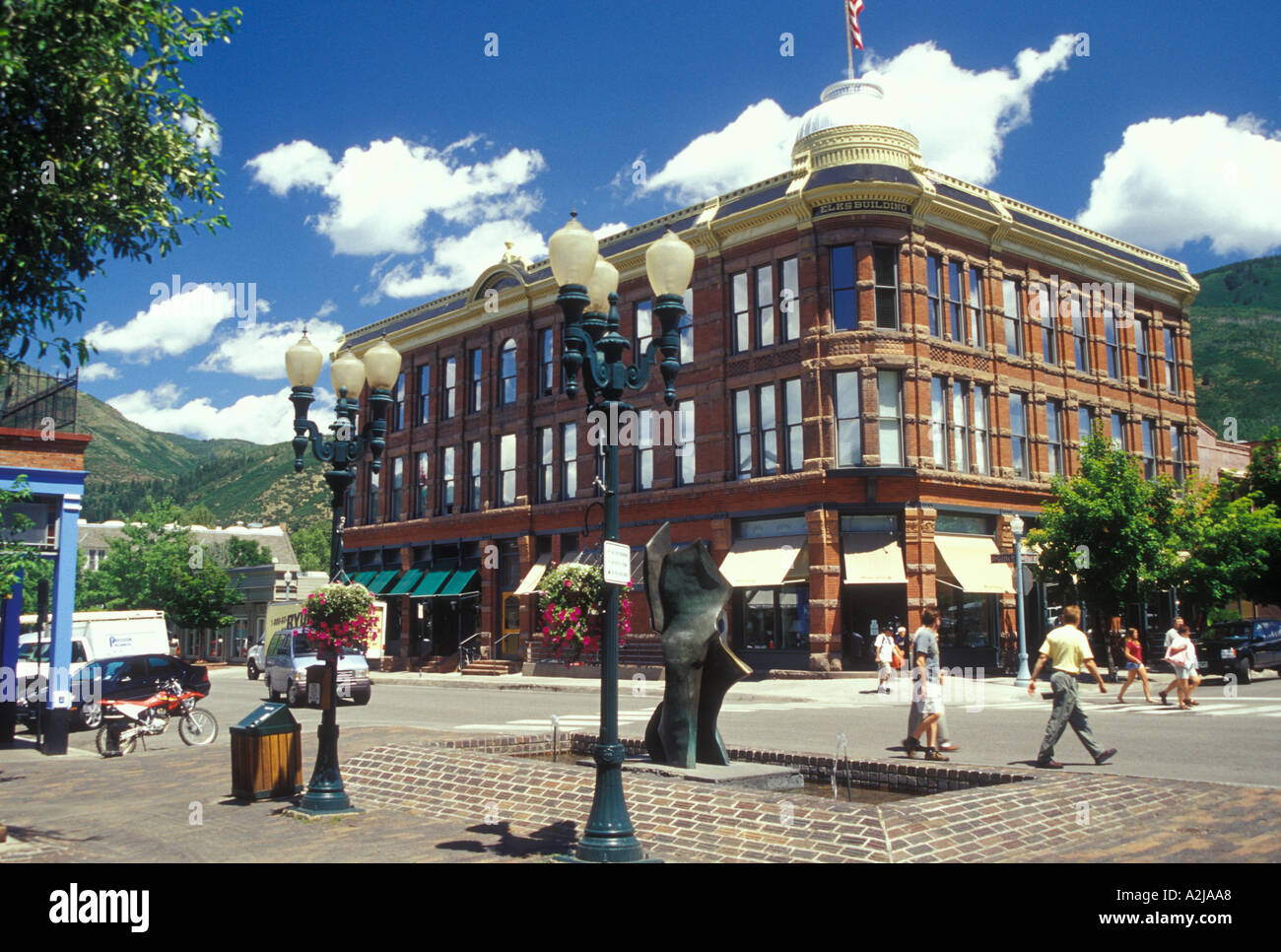 AJ21770, Aspen, CO, Colorado Stock Photo