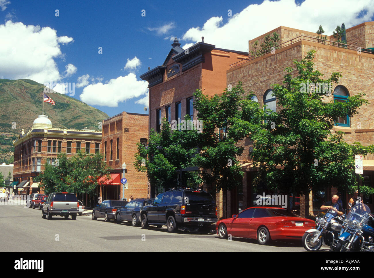 Colorado aspen main street hires stock photography and images Alamy