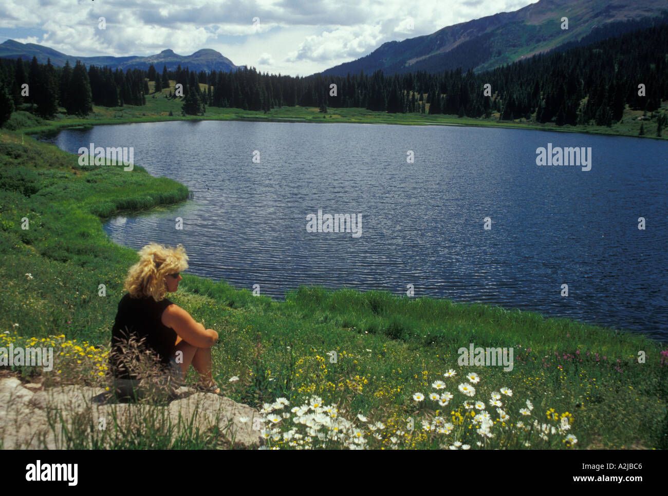 Southern san juan mountains hi-res stock photography and images - Alamy