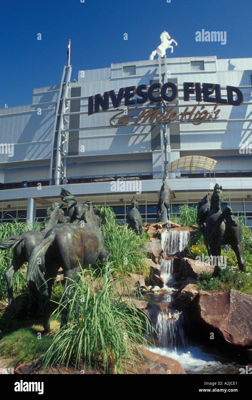 Sports Authority Field at Mile High in Denver Stock Photo - Alamy