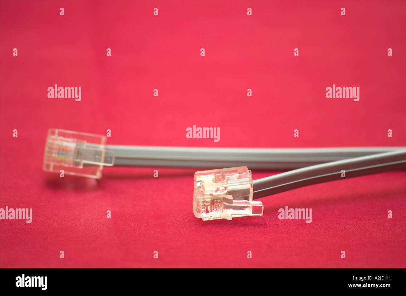 Telephone cables close up Stock Photo Alamy