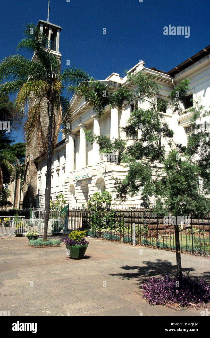 Kenya, Nairobi, City Hall building, classical architecture, government