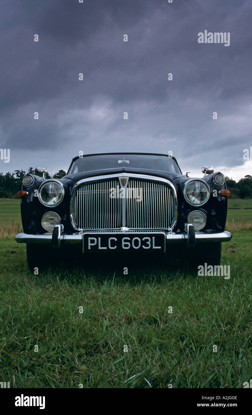 Rover 3 point 5 Coupe P5B of 1973. Model years 1967 to 1973 Stock Photo
