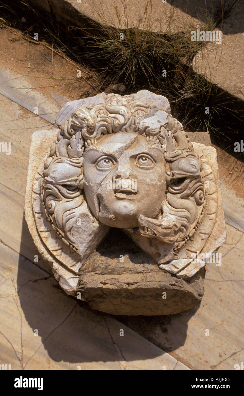 Medusa forum ruins leptis magna hires stock photography and images Alamy