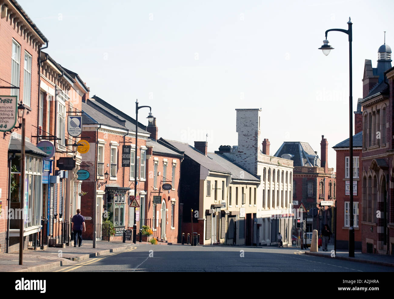 Vyse Street, Jewellery Quarter,  Birmingham UK. Stock Photo