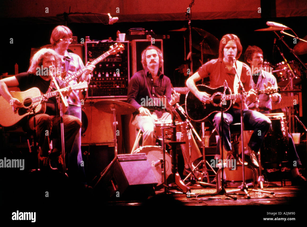 GRATEFUL DEAD American rock band in 1980 Stock Photo