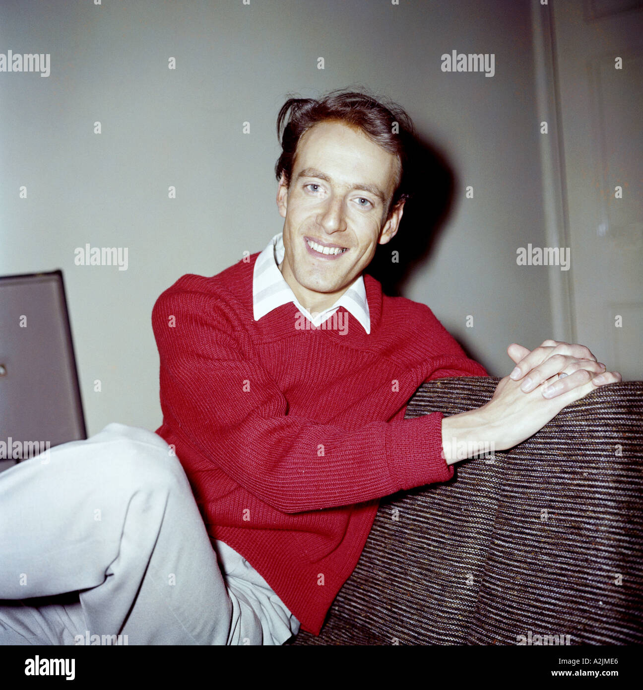 JOHN BARRY (1933-2011) film score composer at his London home in 1959 Stock Photo