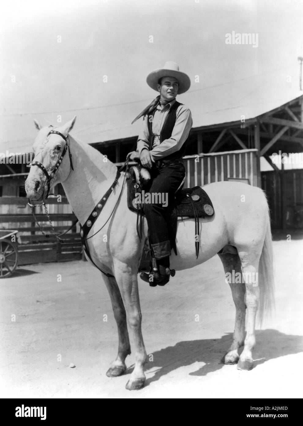 JOHN WAYNE American actor about 1934 Stock Photo