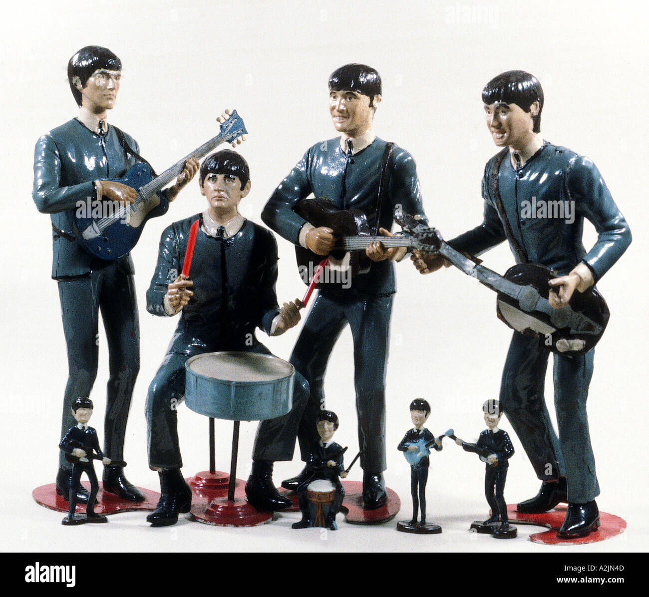 BEATLES memorabilia plastic model kit 1963 Stock Photo Alamy