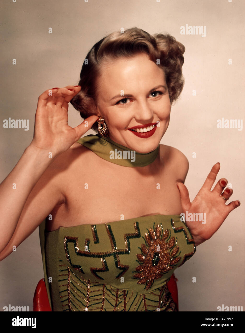 PEGGY LEE American singer Stock Photo - Alamy
