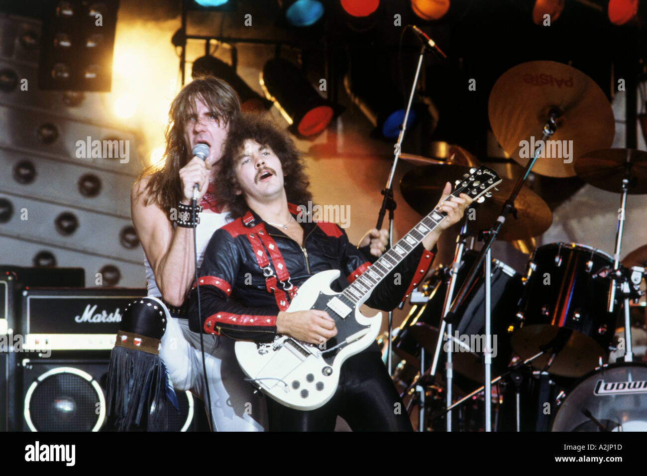 SAXON UK Heavy Metal band Stock Photo 3440156 Alamy