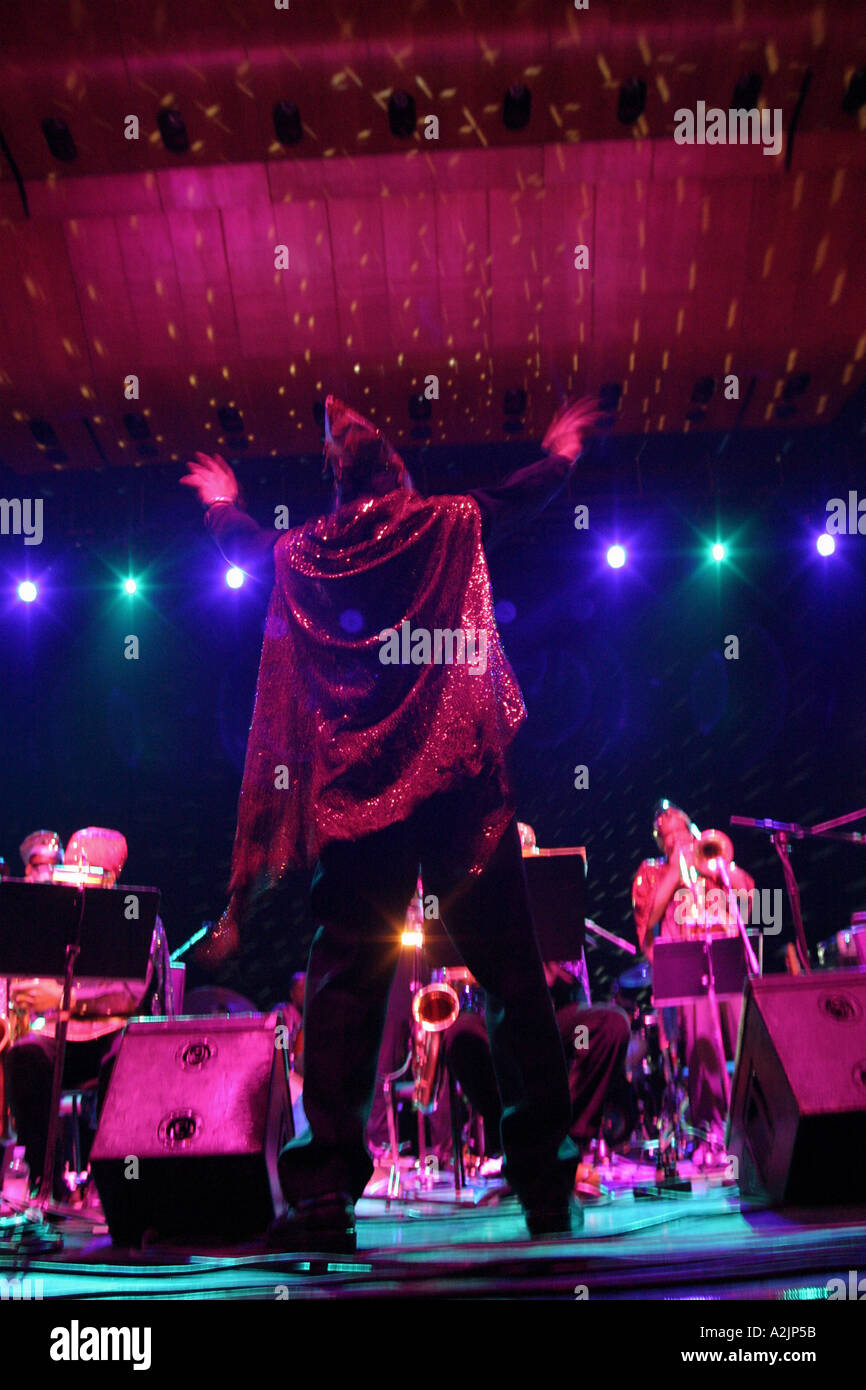 SUN RA ARKESTRA at London s Royal festival Hall February 2005 Stock Photo