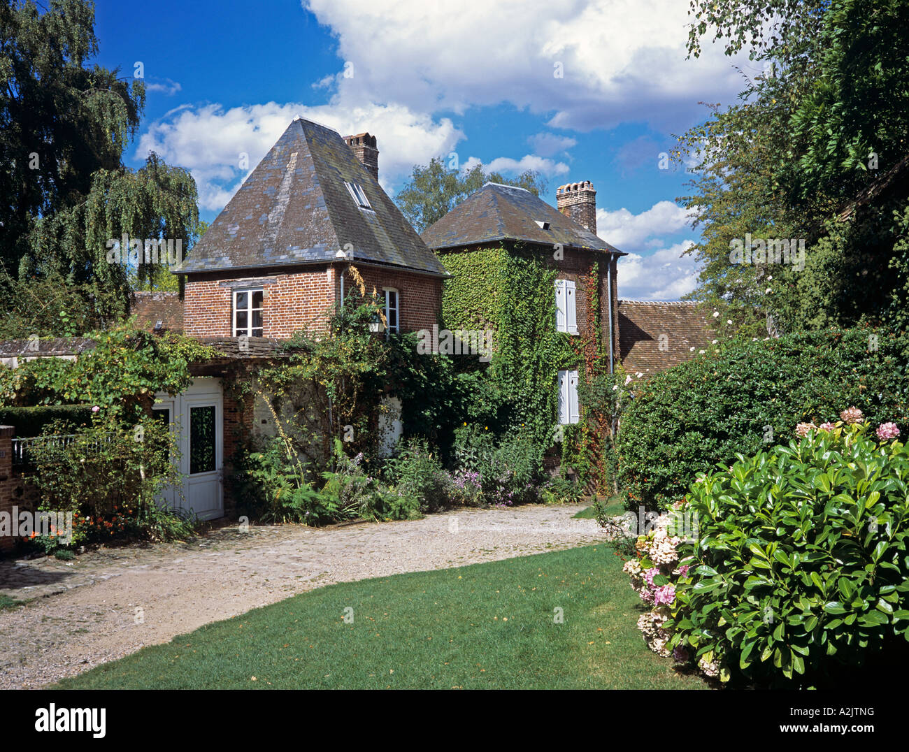 Gerberoy France One of the Plus Beaux Village de France situated in the Oise 60 departement of France Stock Photo