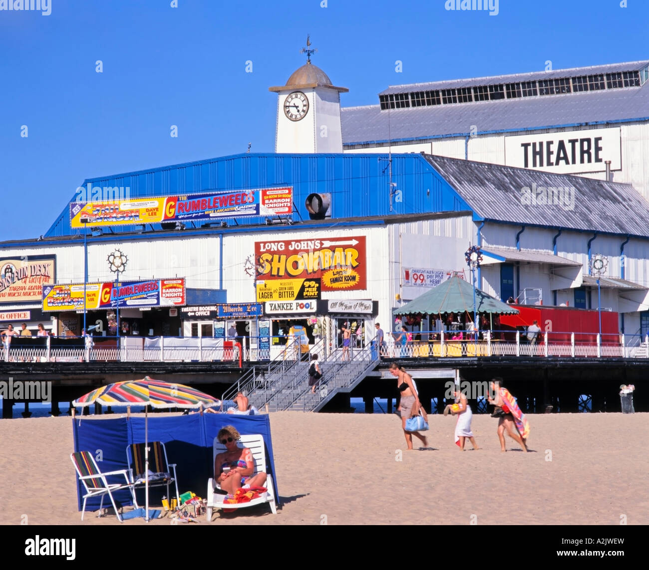Sea Front Britannia Pier and Theatre Great Yarmouth Norfolk England