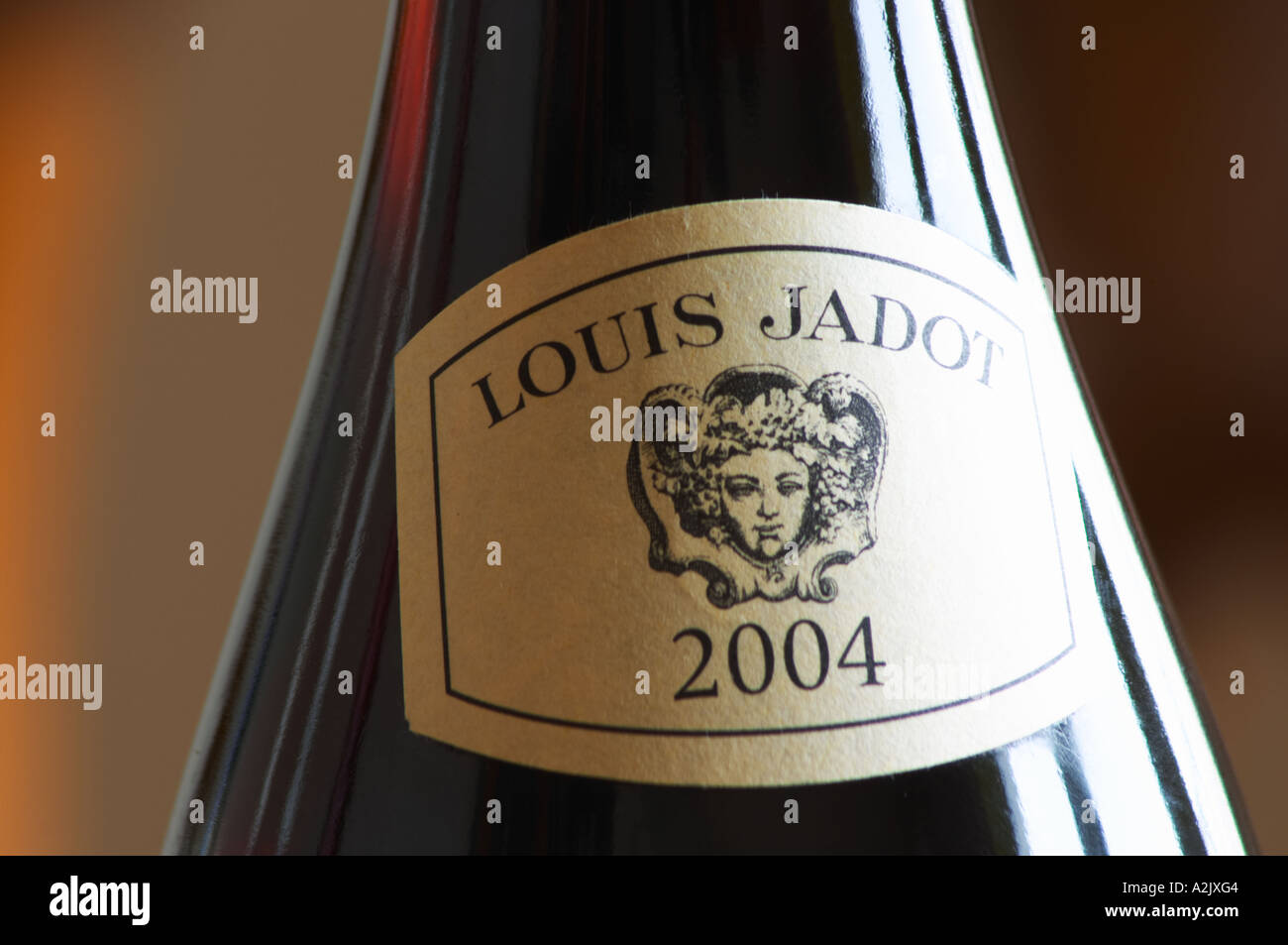A bottle of Maison Louis Jadot Bourgogne Pinot Noir 2004 red