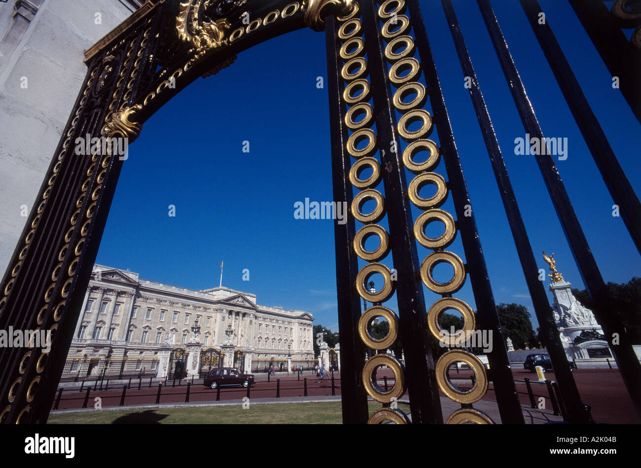 United Kingdom London Buckingham Palace Stock Photo