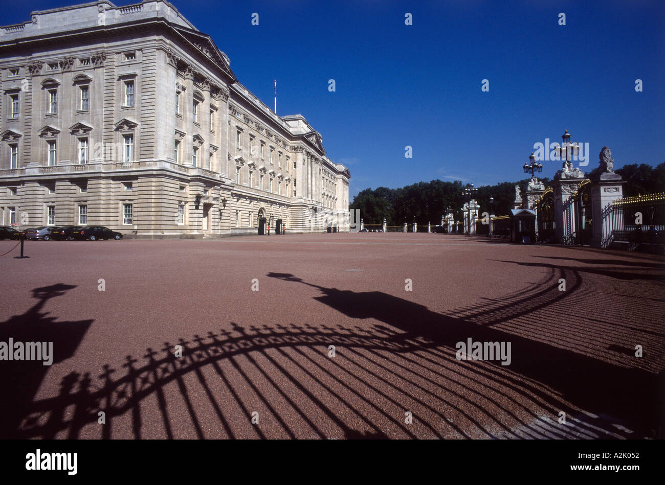 United Kingdom London Buckingham Palace Stock Photo