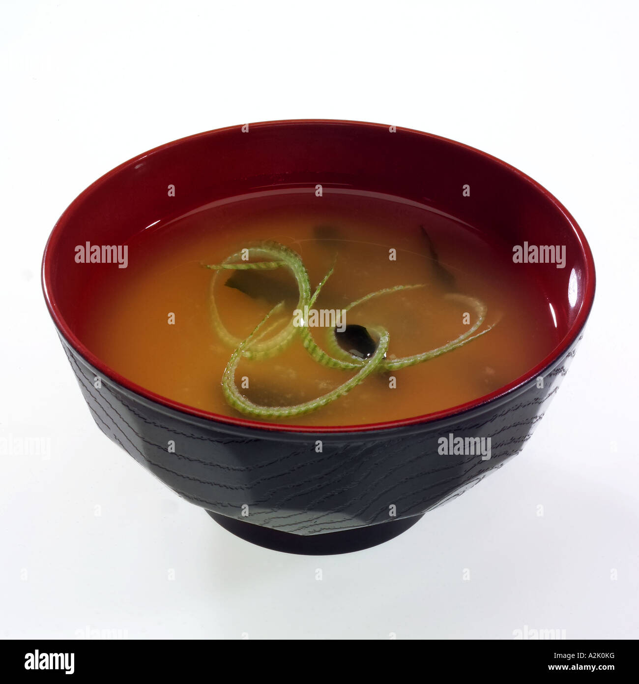 Japanese Miso Soup Stock Photo Alamy