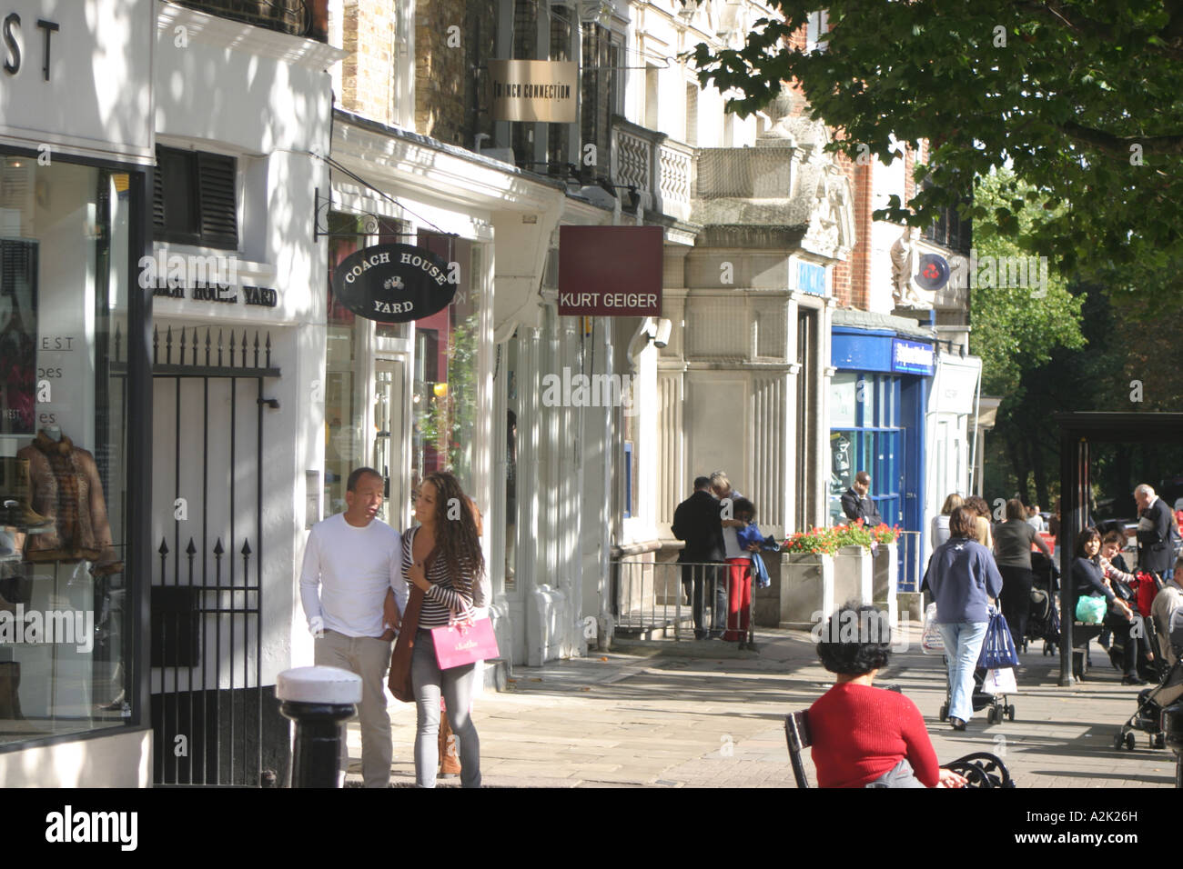 Hampstead shops hires stock photography and images Alamy