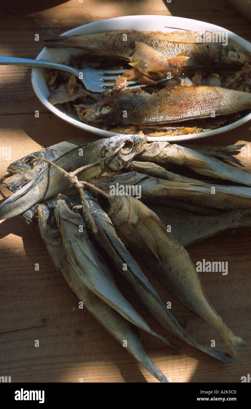 Salty fish Stock Photo
