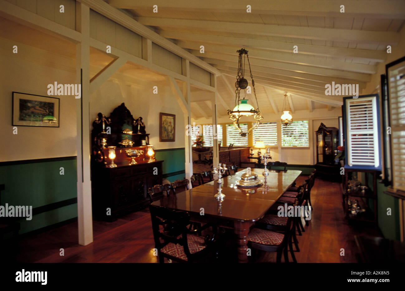 Caribbean, Martinique, Habitation LaGrange, former 17th c. sugar