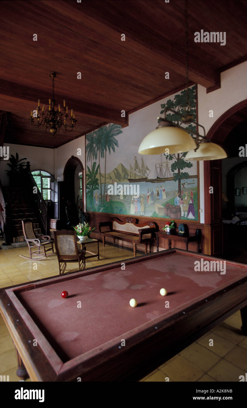 Caribbean, Martinique, Habitation LaGrange, former 17th c. sugar