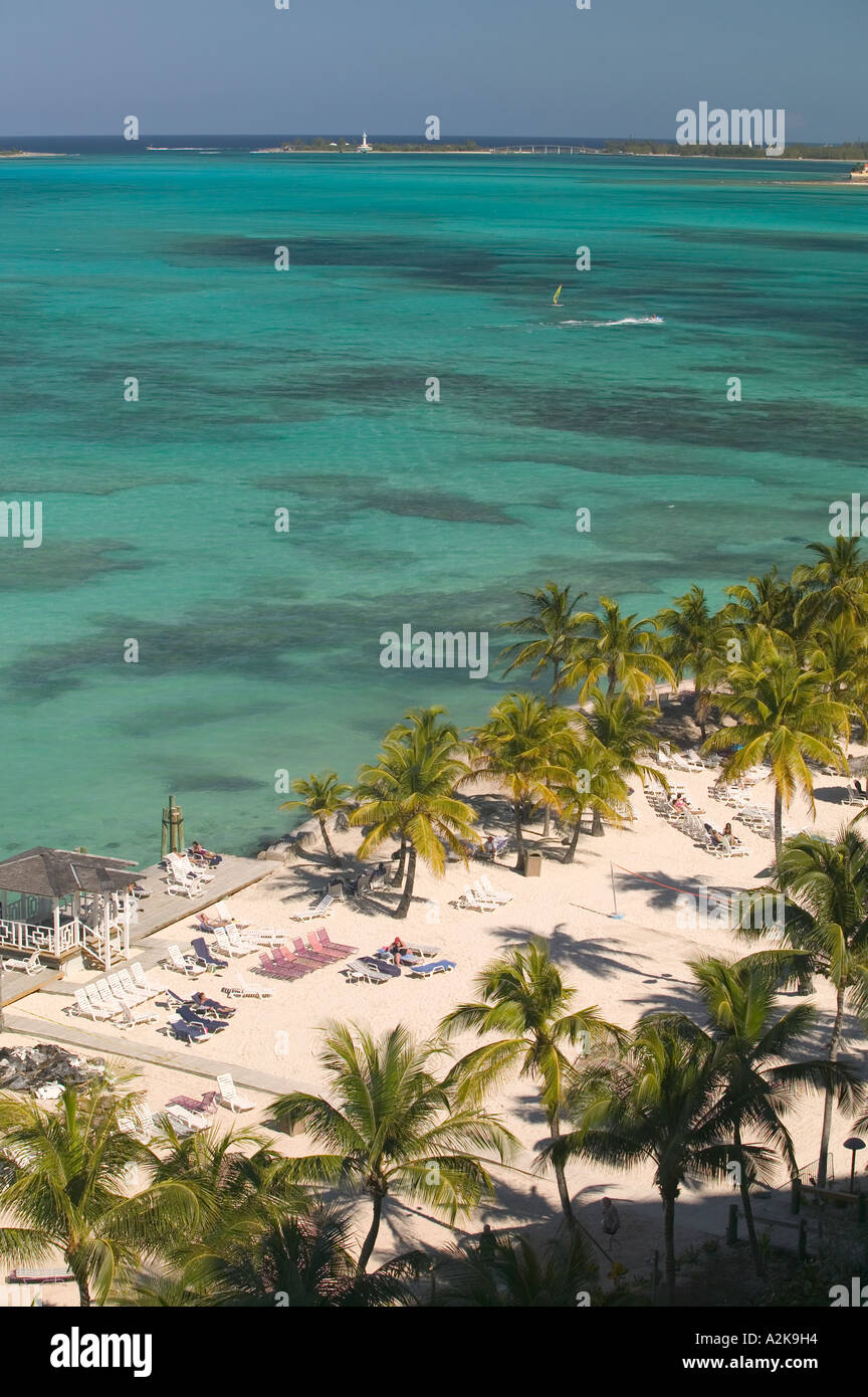 BAHAMAS, New Providence Island, Cable Beach Beach View from Wyndham