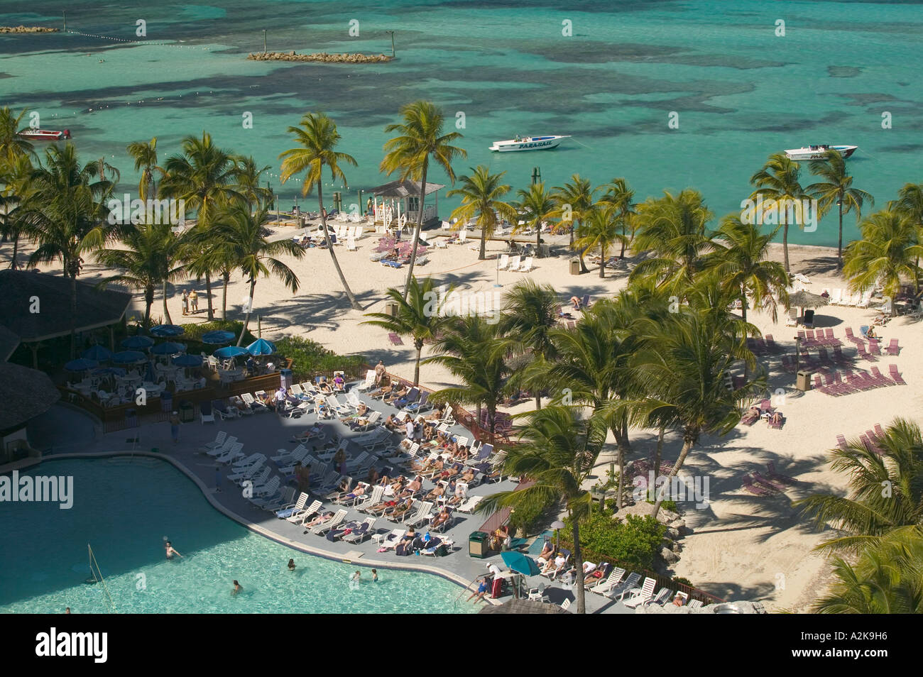 BAHAMAS, New Providence Island, Cable Beach Beach View from Wyndham
