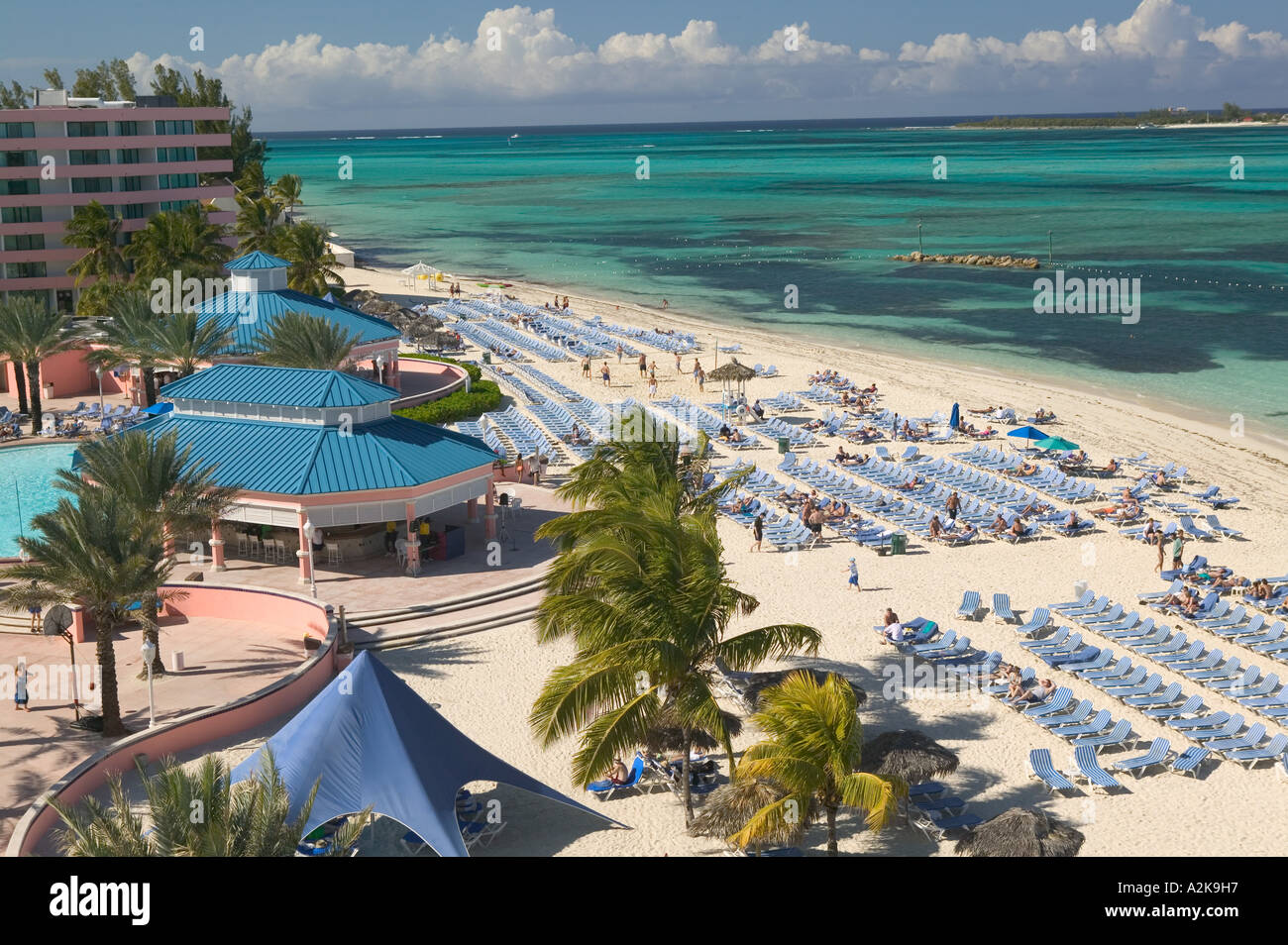 BAHAMAS, New Providence Island, Cable Beach Beach View from Radisson