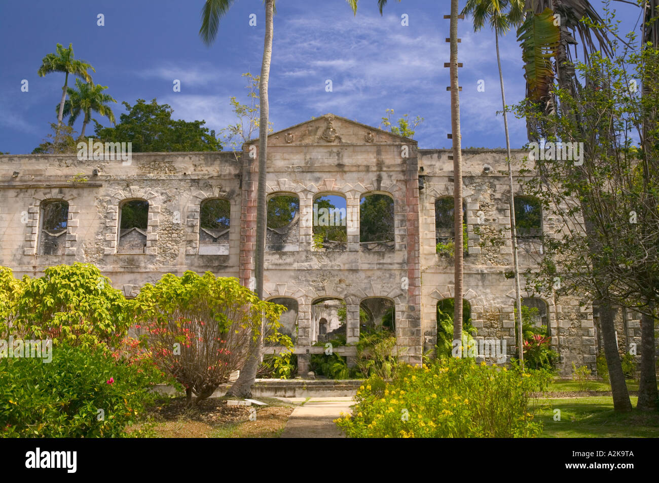 BARBADOS, St. Peter Parish, Farley Hill National Park, Old 19th Century