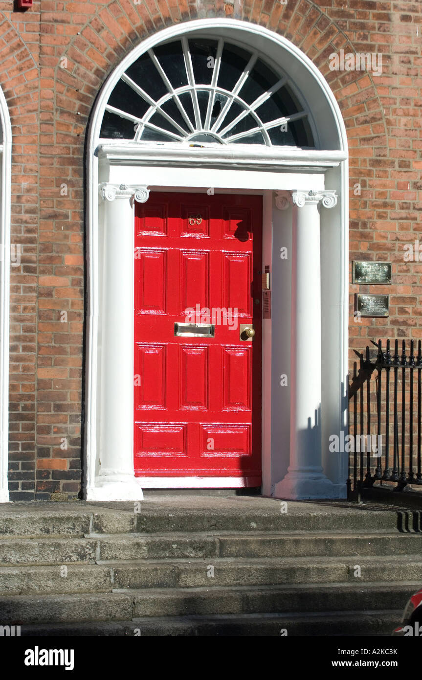 door front Dublin Stock Photo Alamy