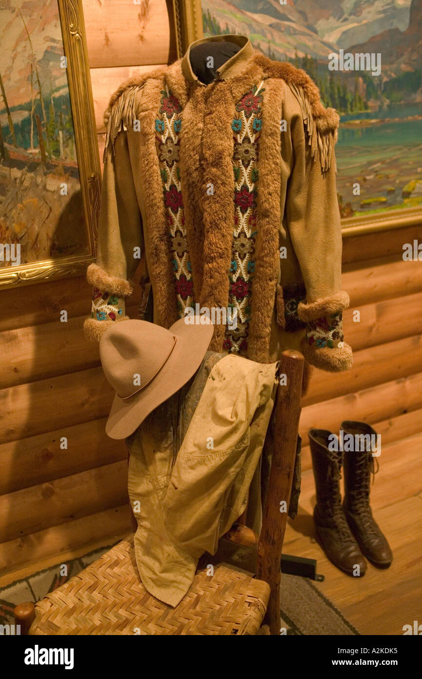 Canada, Alberta, Banff National Park Banff, Early Explorer's Clothing