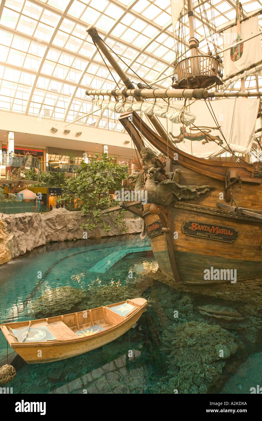 Canada Alberta Edmonton West Edmonton Mall World S Largest Deep Sea Adventure Pirate Ship Stock Photo Alamy Canada Alberta Edmonton West Edmonton Mall World S Largest Deep Sea Adventure Pirate Ship Stock Photo Alamy