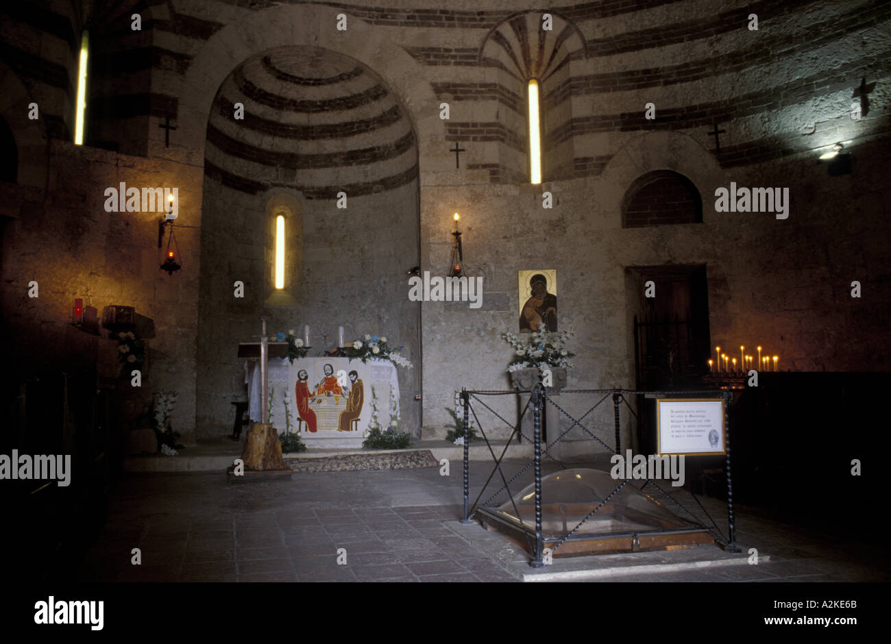 Abbey of San Galgano Stock Photo