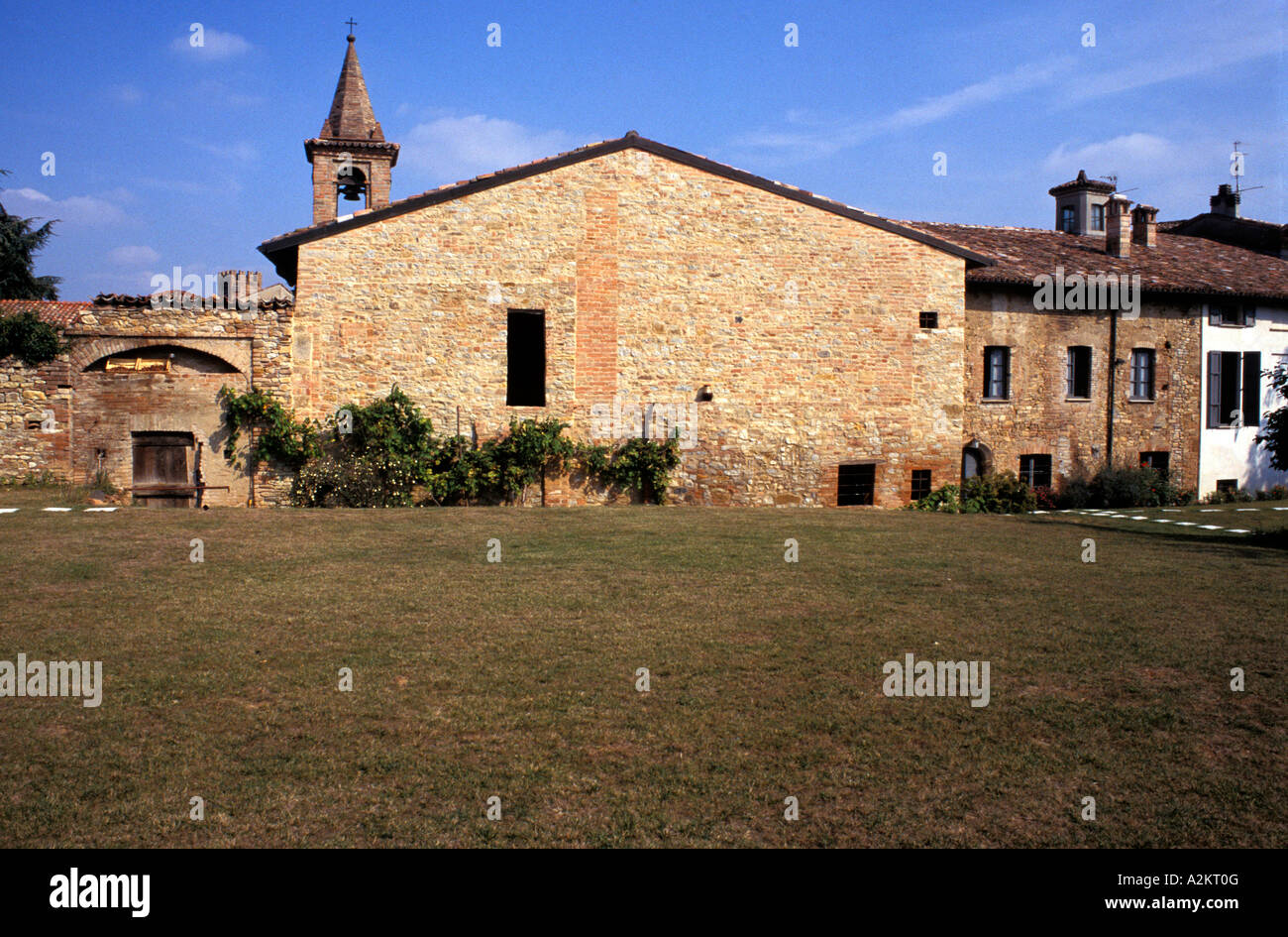 Le Piacentine farmhouse Roncole Verdi Emilia Romagna Italy Stock Photo